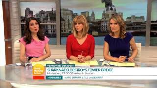 Good Morning Britain's cameo in Sharknado 5 video