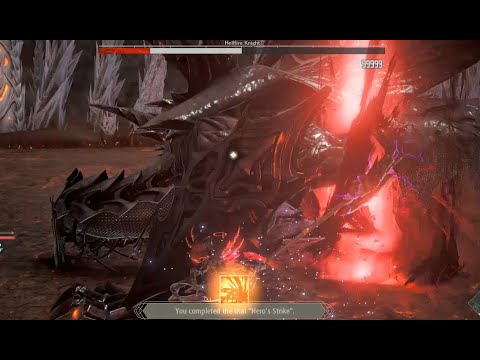 Code Vein - Hellfire Knight DLC - Hero's Strike Challenge Build