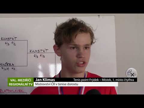 VALAŠSKÉ MEZIŘÍČÍ: Mistrovství ČR v tenise dorostu