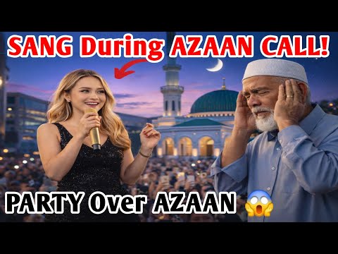 When a Singer Sang During the Azaan — A Story with a Powerful Lesson