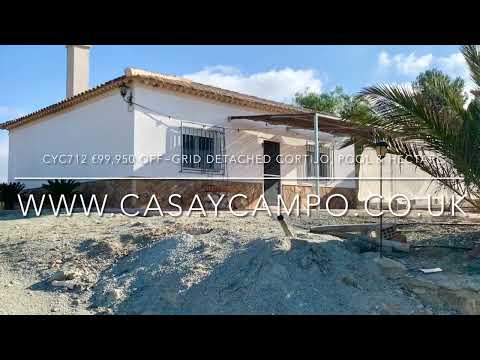 cyc712 **SOLD** €99,950 2 DB, 1 Hectare, Cortijo between Uleila & Tabernas, 30 mins Almeria Airport.