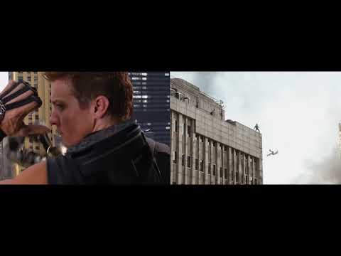 The Avengers "I Got Him" Scene - Hawkeye + Kate Bishop's Perspective