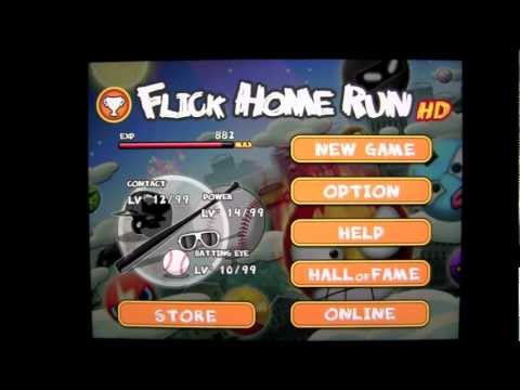 Flick Home Run ! HD iPad App Review - CrazyMikesapps - YouTube