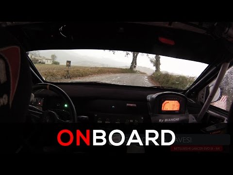 Onboard Mitsubishi EVO IX R4 - G. Grossi - Rally Ronde Balcone delle Marche [HD]