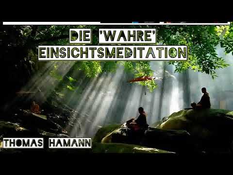 Die 'wahre' Einsichtsmeditation - Thomas Hamann
