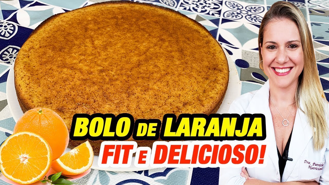 Bolo de Laranja Delicioso e Saudável com Ingredientes Simples que Você Tem em Casa