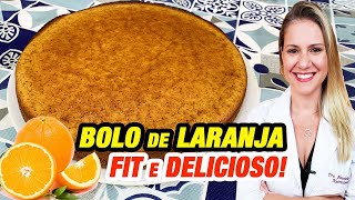 Bolo de Laranja Delicioso e Saudável com Ingredientes Simples que Você Tem em Casa