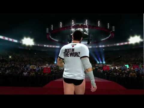 CM Punk makes his entrance in WWE '13 (Official)