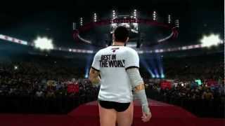 CM Punk makes his entrance in WWE 13 (Official)