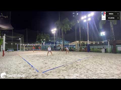 Beach Tennis AP - MIKA VS FLAVINHA