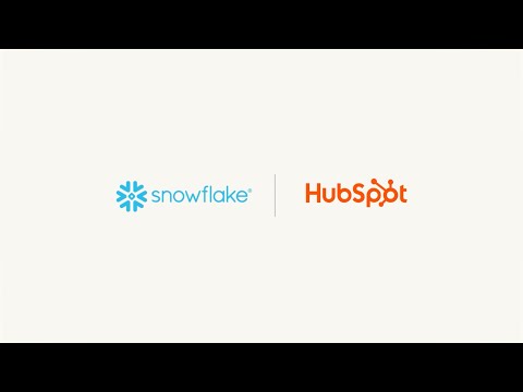 Unify Snowflake & HubSpot | 2D Animation Explainer | HubSpot
