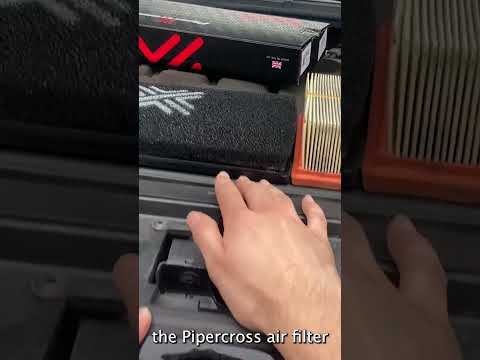 Pipercross Filter POV Install #Shorts