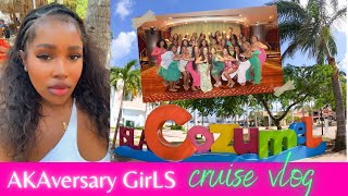 Five Year AKAversary GirLS Trip Cruise to Cozumel, Mexico