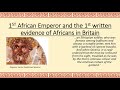 Black British History The Romans