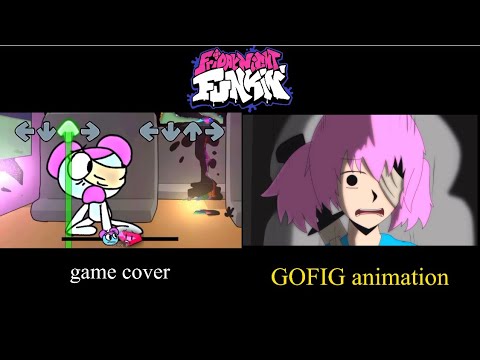 BFDI glitched PIBBY x RUBY “BATTLE OF CORRUPTED ISLAND” | GAME vs FNF ANIMATION comparison