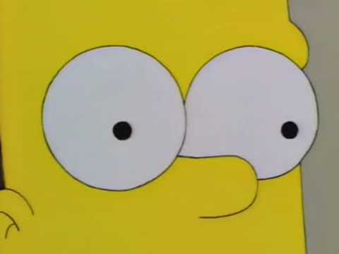 Bart Simpson's megaphone test