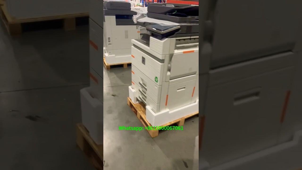 95% Brand New Refurbished Sharp Printers Package for Shipment #refurbished #sharp #printer #copier