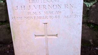 preview picture of video 'Vernon War Grave Murie Cemetery Errol Perthshire Scotland'