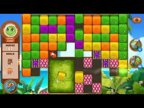 Lost Island Blast Adventure Level 1707 NO BOOSTERS - A S GAMING