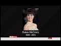 Helen McCrory passes away (1968 - 2021) (UK) - BBC News - 17th April 2021