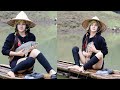 Beautiful Village Girl S Amazing Natural Fishing Skills Fishing In The Wild