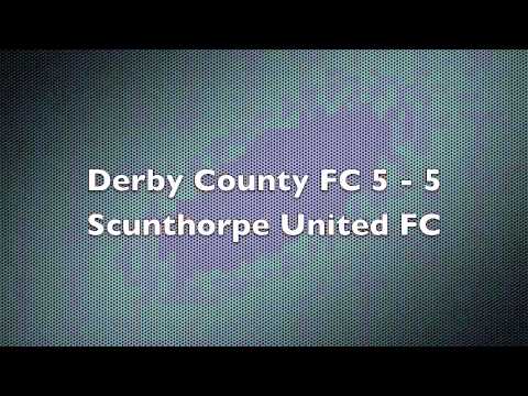Highlights Derby County FC 5 - 5 Scunthorpe United FC