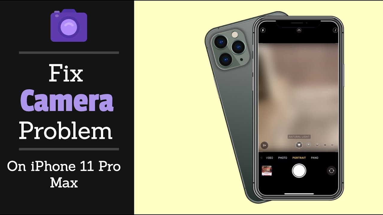 Fix iPhone 11 Pro Max Camera Problem | iPhone Camera Not Working Solved