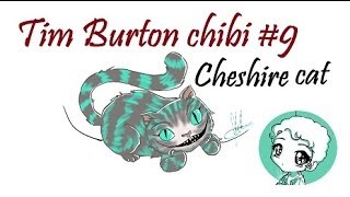 How to draw Burton CHIBI #9 : Cheshire cat