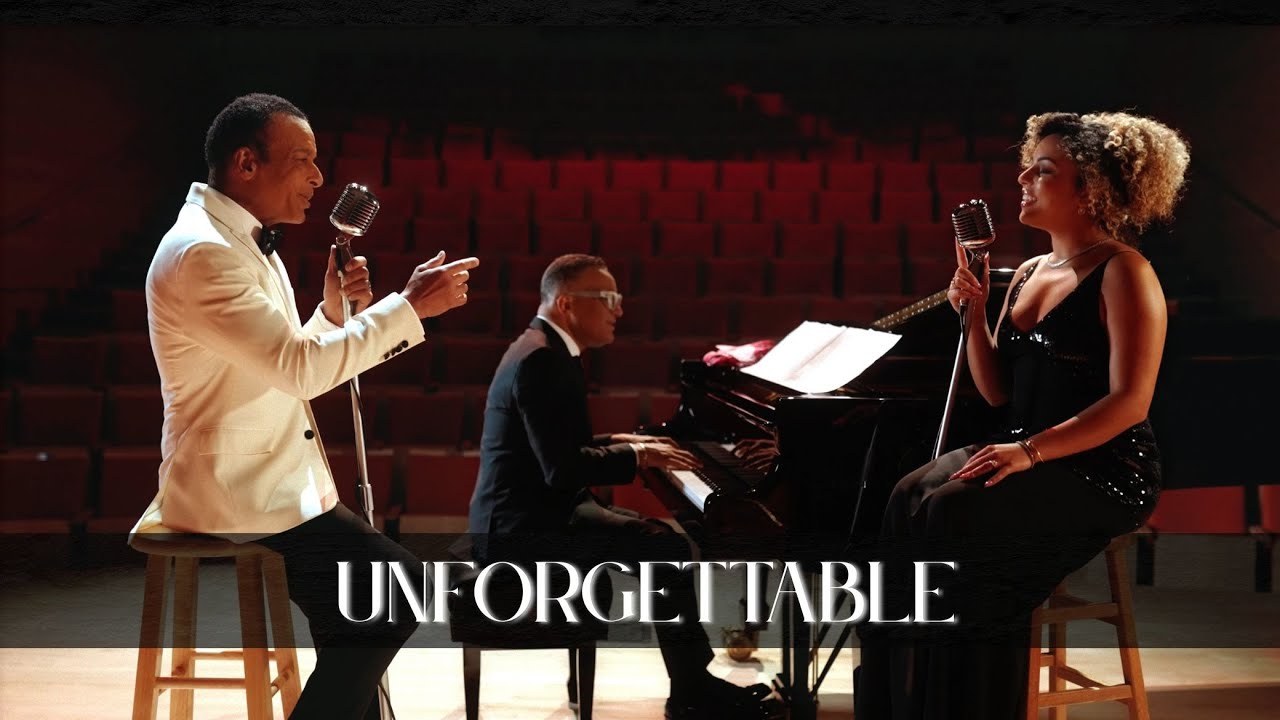 Jon Secada, Gonzalo Rubalcaba and Mikaela Secada - UNFORGETTABLE 