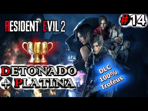 RESIDENT EVIL 2 | #14 | DLC - SOBREVIVENTES PERDIDOS | 100% Trofeus de DLC🏆 | Parte 1/2