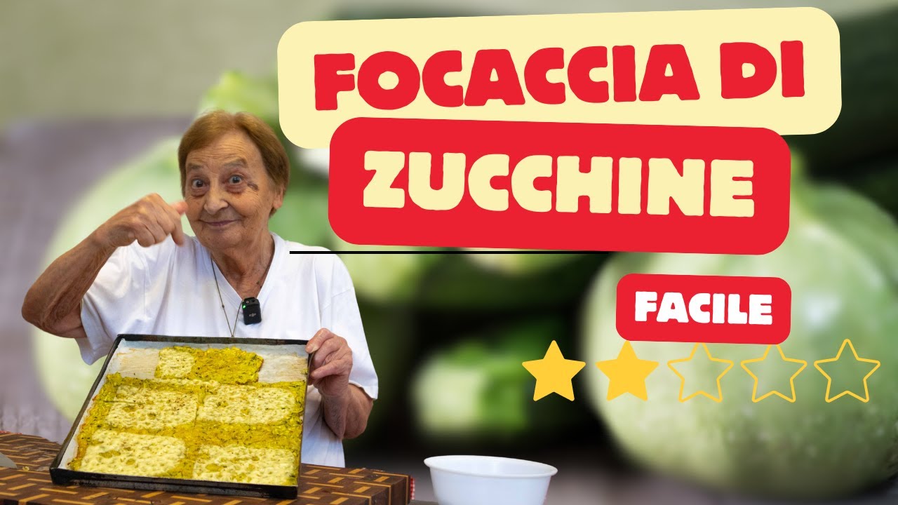 Video: Focaccine di zucchine
