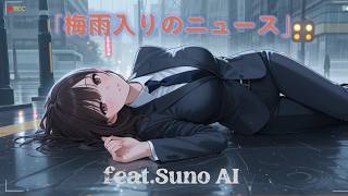 「梅雨入りのニュース」feat Suno AI