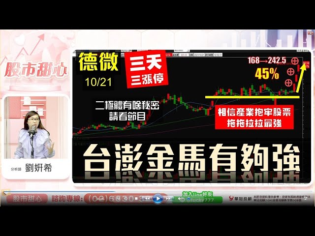 1021 - 台澎金馬有夠強，德微三天三漲停！！