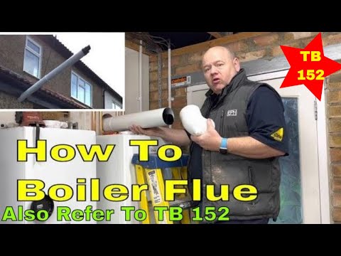 How To Install A Gas Boiler Flue Horizontal TB 152