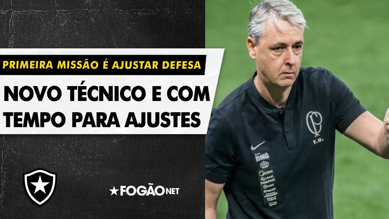 VÍDEO: Botafogo terá treinador de verdade e tempo para organizar a casa