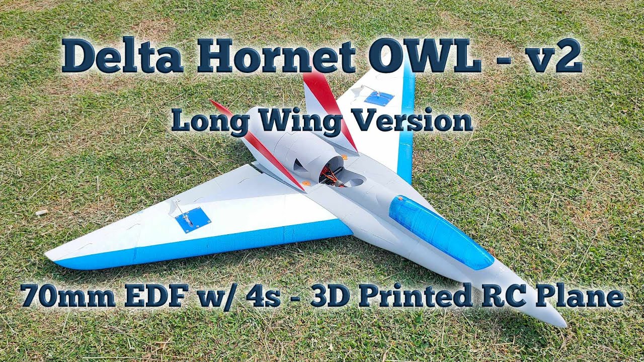 Delta Hornet OWL v2, Long Wing Version, LW PLA - Coming Soon