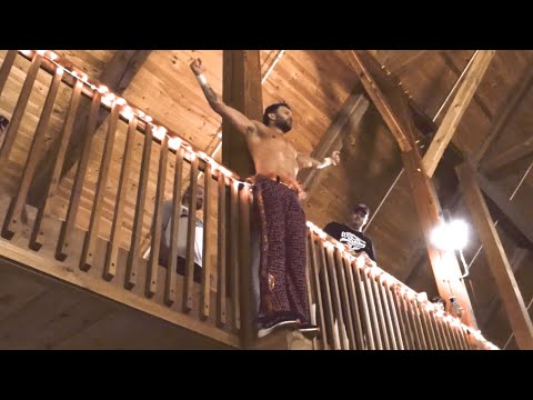 BALCONY DIVE from Dirty Dango takes out Prestigious! - Limitless Wrestling (Fandango, WWE)