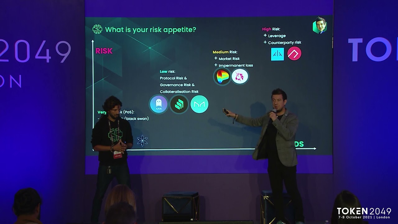 3 DeFi Yield Hacks for Best APY% - Cyrus Fazel (SwissBorg) - TOKEN2049 London