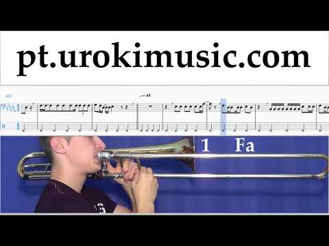 Aprender Trombone Ozuna - Dile Que Tu Me Quieres Tablatura Parte#2 um-i372