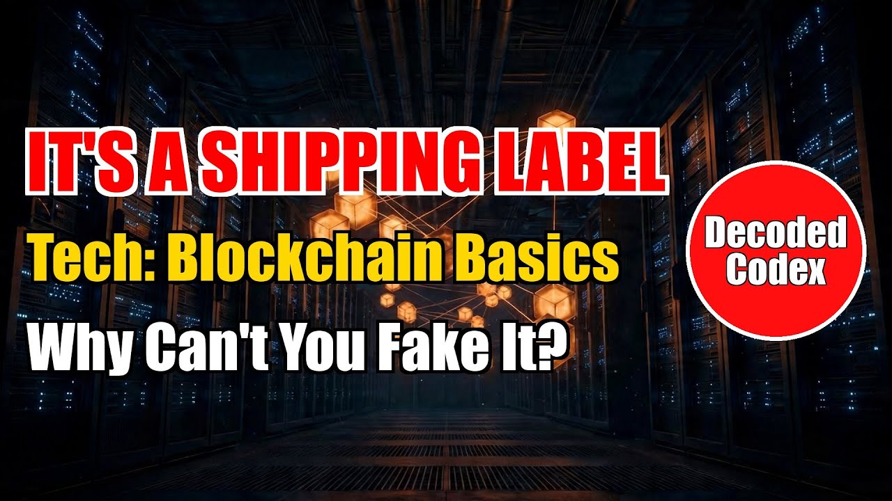 Web3 Decoded Codex · Tech Decoded (1) | What Is a Blockchain: Explained With a | The Ultimate Ledger