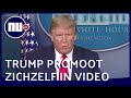Trump promoot zichzelf met video tijdens coronapersconferentie | NU.nl