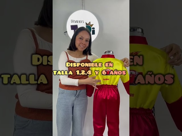 Vídeo relacionado con Disfraz de piloto de carreras para mujer, uniforme de manga larga, mono corto, disfraz de carrera, disfraz de Halloween y carnaval