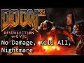 Doom 3 Resurrection Of Evil PC No Damage Kill All Enemies Nightmare