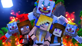 Minecraft Roleplay-Psycho Girl Show #3 - Clown Zombies Mystery *Minecraft Roleplay*