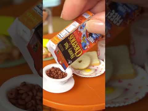 Doll morning Routine With Healthy Mini Breakfast