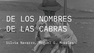 Competição Internacional 2019 | Trailer | De los Nombres de las Cabras