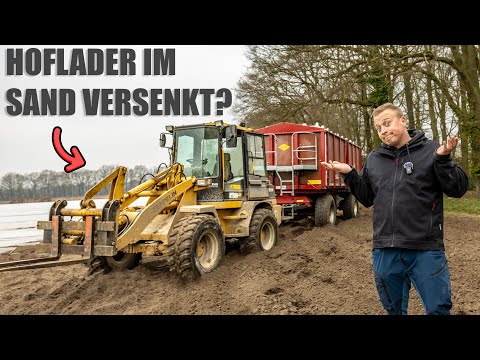 Farm loader sunk in sandy soil? Justus in the potato business 🥔 | Documentary