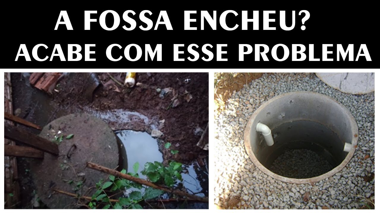 A fossa encheu? Acabe com esse problema