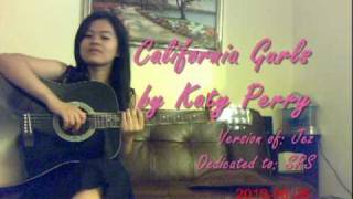 California Gurls - Katy Perry (Acoustic Cover w/ Lyrics)