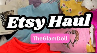 AMERICAN GIRL GLAMDOLL ETSY HAUL 